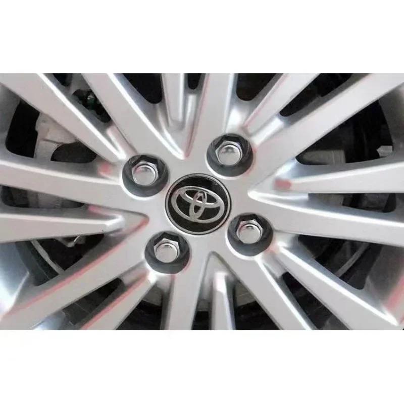 4pcs 62mm Car Wheel Center Hub Center Cap Rim Hub Dustproof Cover Emblemem For Toyota coroll acamry rav4 prius yaris Accessories
