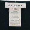 CELINE Made in France Long sleeve Boat neck Cut 36 Deep green tops Women Used