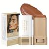 Bronzer & Highlighter Stick Natural Hydrating Multi-Color Contouring Blush for Brightening Skin Tone and Flawless Finish
