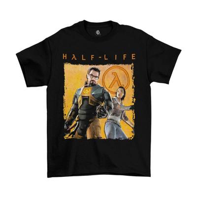 Футболка Half Life Винтажная для фанатов игры S 5XL