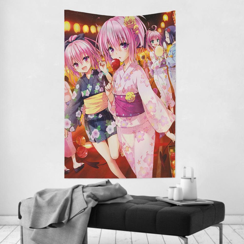 Тканевое панно Love Ru Декор комнаты Настенное полотно Вечеринка Подвесной фон Декор комнаты Детская комната