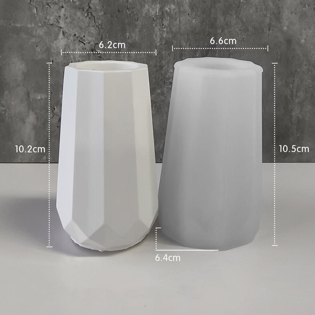 Flower Arranger Epoxy Resin Silicone Mold DIY Gypsum Cement Vase Mold Decorative Ornament Flower Arranger Mold Craft