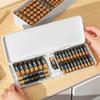 Wear-resistant Battery Case Plastic Data Cable Case Bilayer Data Cable Case  for AA/AAA Batteries