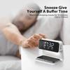 Creative 3 In 1 Bedside Lamp Wireless Charging LCD Screen Alarm Clock Wireless Phone Charger For Iphone Wireless Charger Pad Stand
