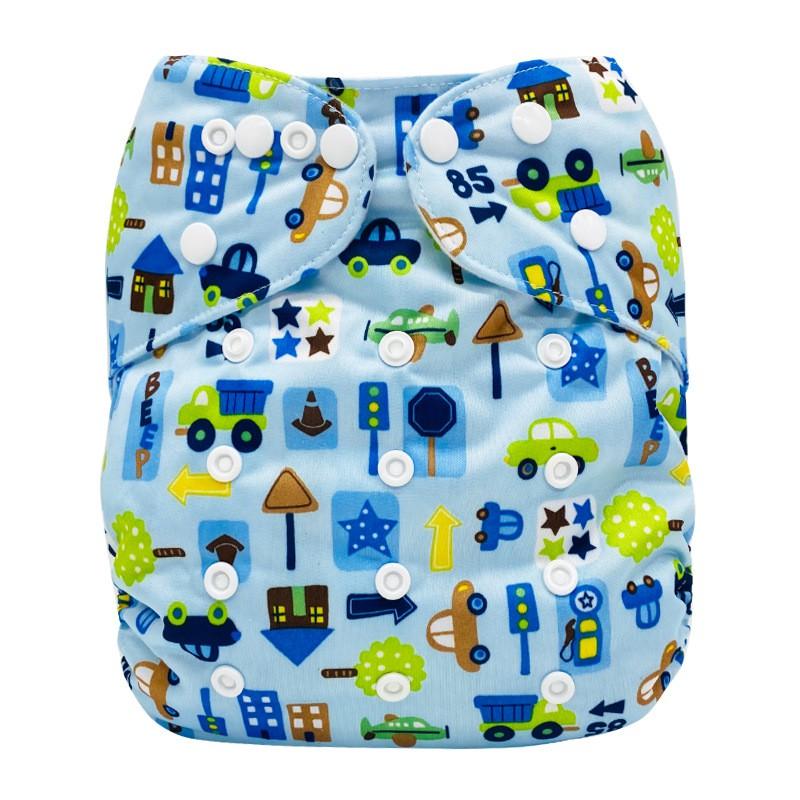 3-6 Years Old Kids Adjustable Cloth Diaper Waterproof Leakproof Printed Cover