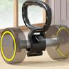 Kettlebell Handle Portable Kettlebell Adapter Adjustable Weight Grip Handle Attachment Dumbbell To Kettlebell Converter