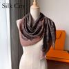 High-quality Luxurious Silk Scarves Headband Scarfs Neck Scarf For Women Chain Silk Scarf Women's Decorative Shawl