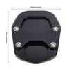 Side Stand Extension Pad for Motorcycle Side Stand Plate Dress Up Parts Aluminum Alloy