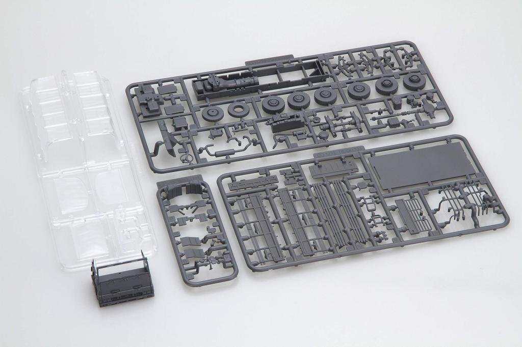Fujimi Models Военная Серия 22 Сухопутные Силы Японии 3 Грузовика Пластиковый Модельный Комплект ML22 1/72 Нет. Самооборона 1/2 тонны (Набор 2)