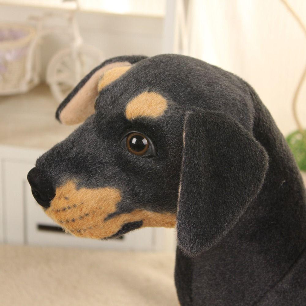 Simulation Dog Stuffed Doll Photography Prop Stuffed Animal Dog Plush Toy  Birthday Gift