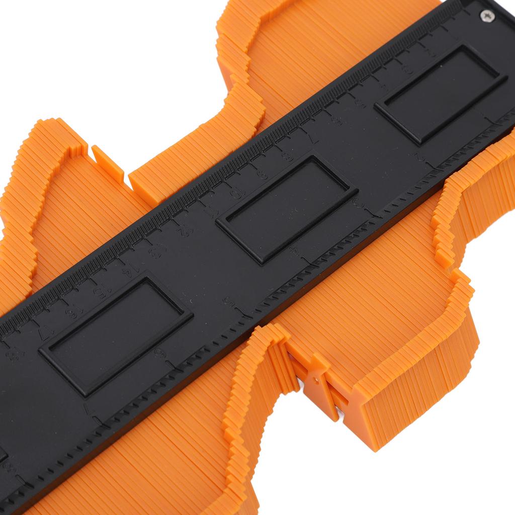 Контурный шаблон 9,8 дюйма Инструмент для дублирования контуров с фиксатором для деревообработки, DIY-проектов, обустройства дома