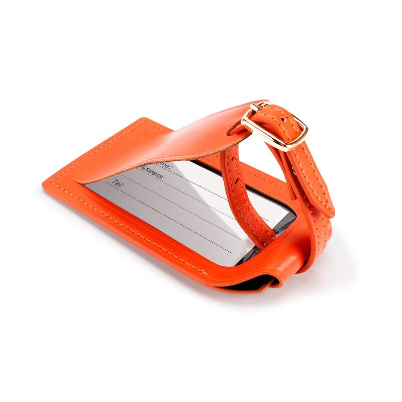 Бирка для багажа из натуральной кожи и трекер Apple AirTag: Идентифицируйте сумки со стилем