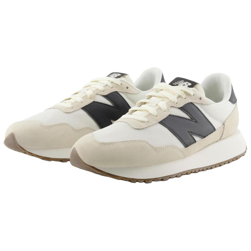 New Balance NB 237 Abrasion Resistant Low Top Casual Shoes Unisex Ecru Sneakers MS237WB