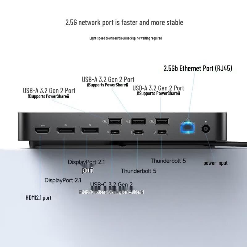 Dell SD25TB5 12-in-1 Thunderbolt 5 Docking Station