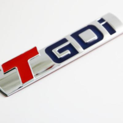 5X 3D металлический логотип TGDI, эмблема, значок, автомобильная наклейка, автоаксессуары для G/eely EMGRAND Maple ENGLON GLEAGLE
