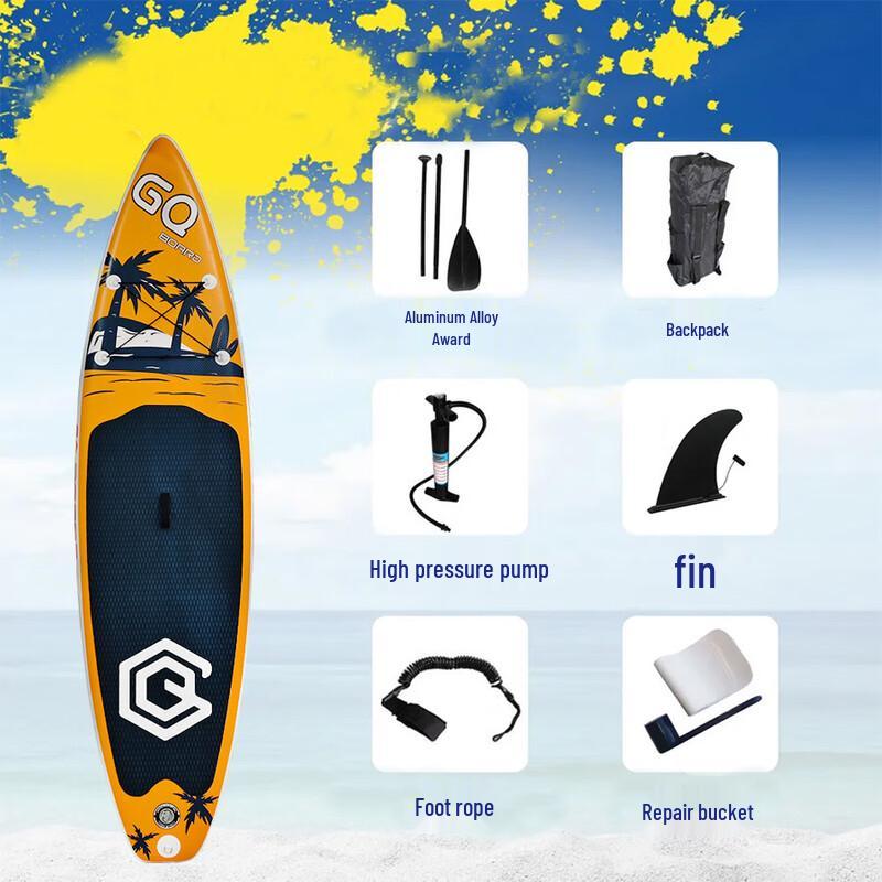 WEZHO Inflatable SUP Paddleboard