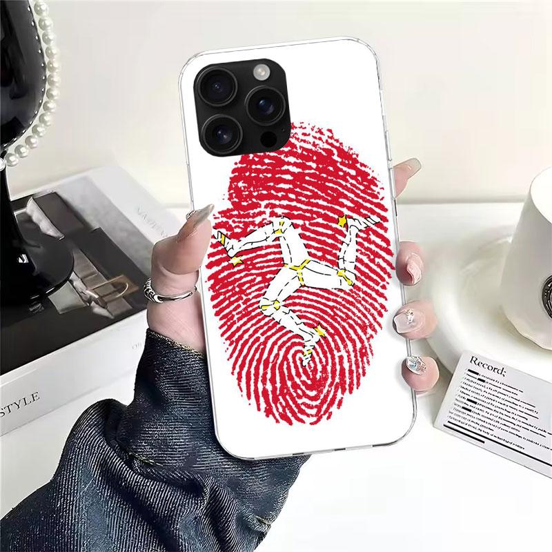 Герб Острова Мэн Для iPhone 13 12 Mini 11 Pro Max 7 Plus 8 Чехол для Телефона X XR XS 6S 6 5S 5 Печать Fundas Чехол Мягкий Coque
