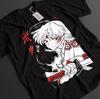 Рубашка Инуяша Футболка Кагоме Футболка Сессёмару Топ Кикё Санго Аниме Унисекс Футболка