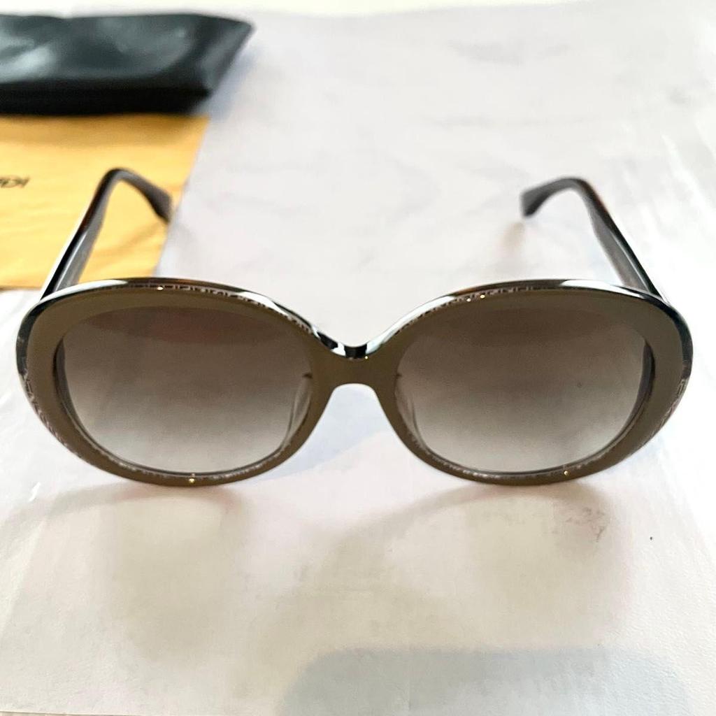 Б/у Солнцезащитные очки FENDI Узор Zucca FF0001/F/S Градиентные линзы Коричневый Коричневый Хорошее качество