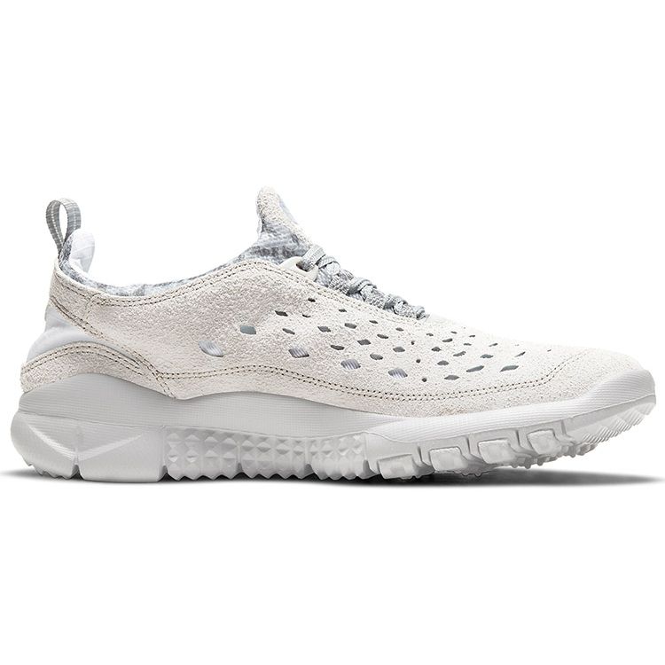 Nike Free Run Trail Нейтральные серые мужские кроссовки White Summit-White CW5814-002