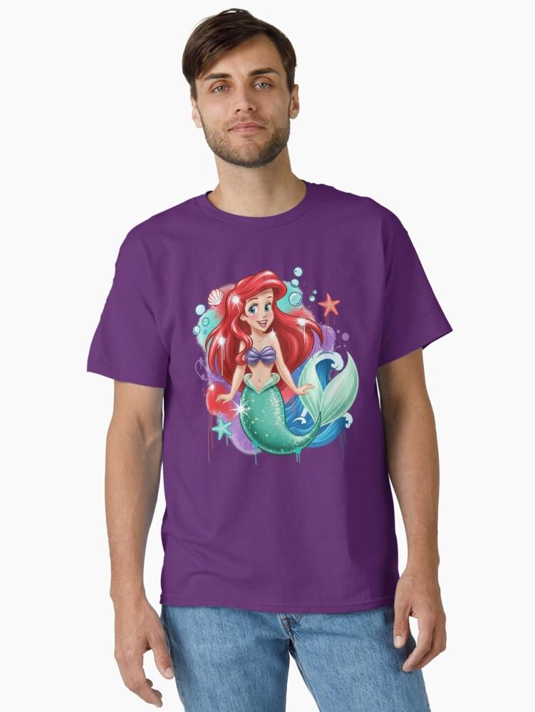 The Little Mermaid Ariel – Magical Mermaid Princess Art Classic T-Shirt