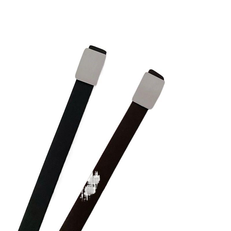 Стильный черный ПУ ремень для модных женщин с уникальным дизайном, универсальный модный аксессуар