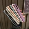 Модный однотонный матовый чехол с ощущением кожи для Redmi 15A 15C 171мм 173мм A7 Pro A5 R70m POCO C85X C81Pro Магнитная противоударная крышка