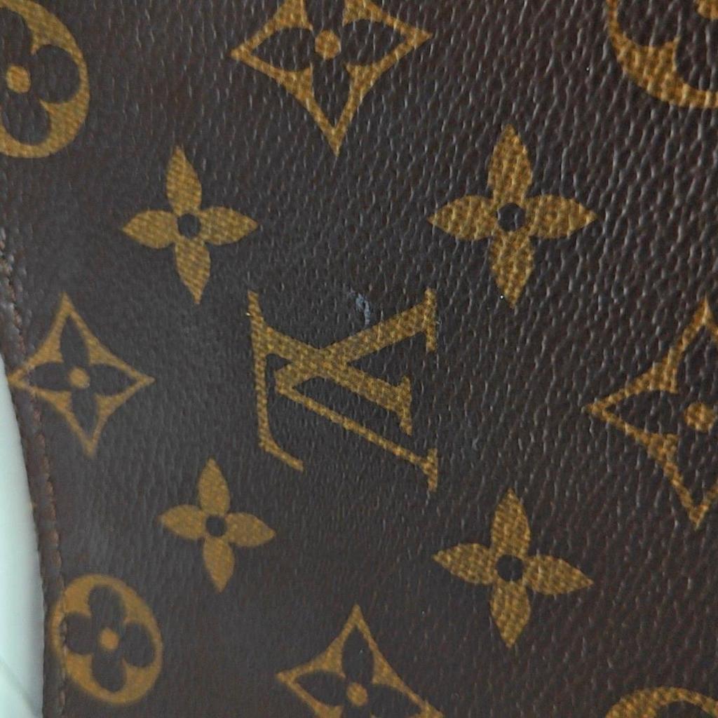 [Б/У] Poche Toilette 19 Классическая Monogram Универсальная Портативная Холщовая Сумка-косметичка Клатч - Очень Хорошее Состояние #34DEBZ