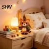 Small Animal Decoration Handmade Knitted Doll for Kids, Soft Crochet Forest Plush Toy, Healing Gift Friends Cute Hand Woven Stuffed Doll, Unique