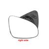 For Toyota Yaris L 2014- Car Accessories Rearview Mirror Lenses Exterior Side Reflective Glass Lens Without Heating 1PCS