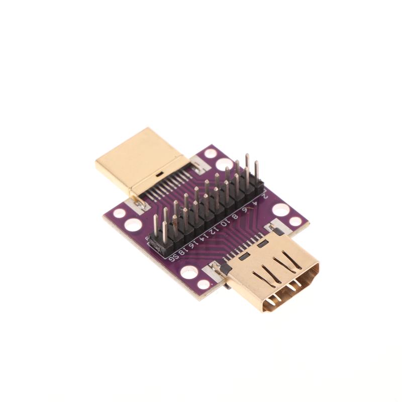 Тестовая плата-адаптер HDMI (папа-мама / мама-мама / папа-папа) с платой PCB, модуль платы преобразования