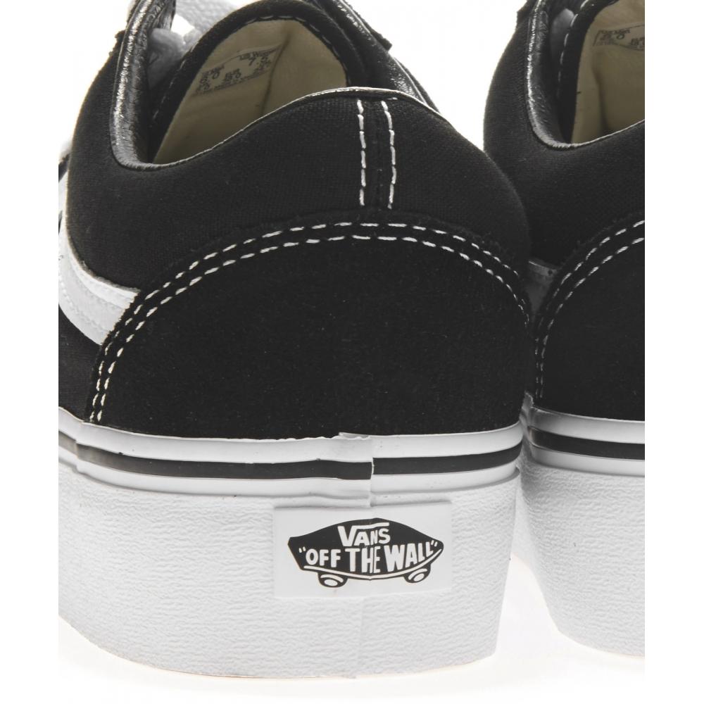 Vans Платформа Old Skool Черный Белый Vn0a3b3uy281 Платформа Old Skool Черный Белый