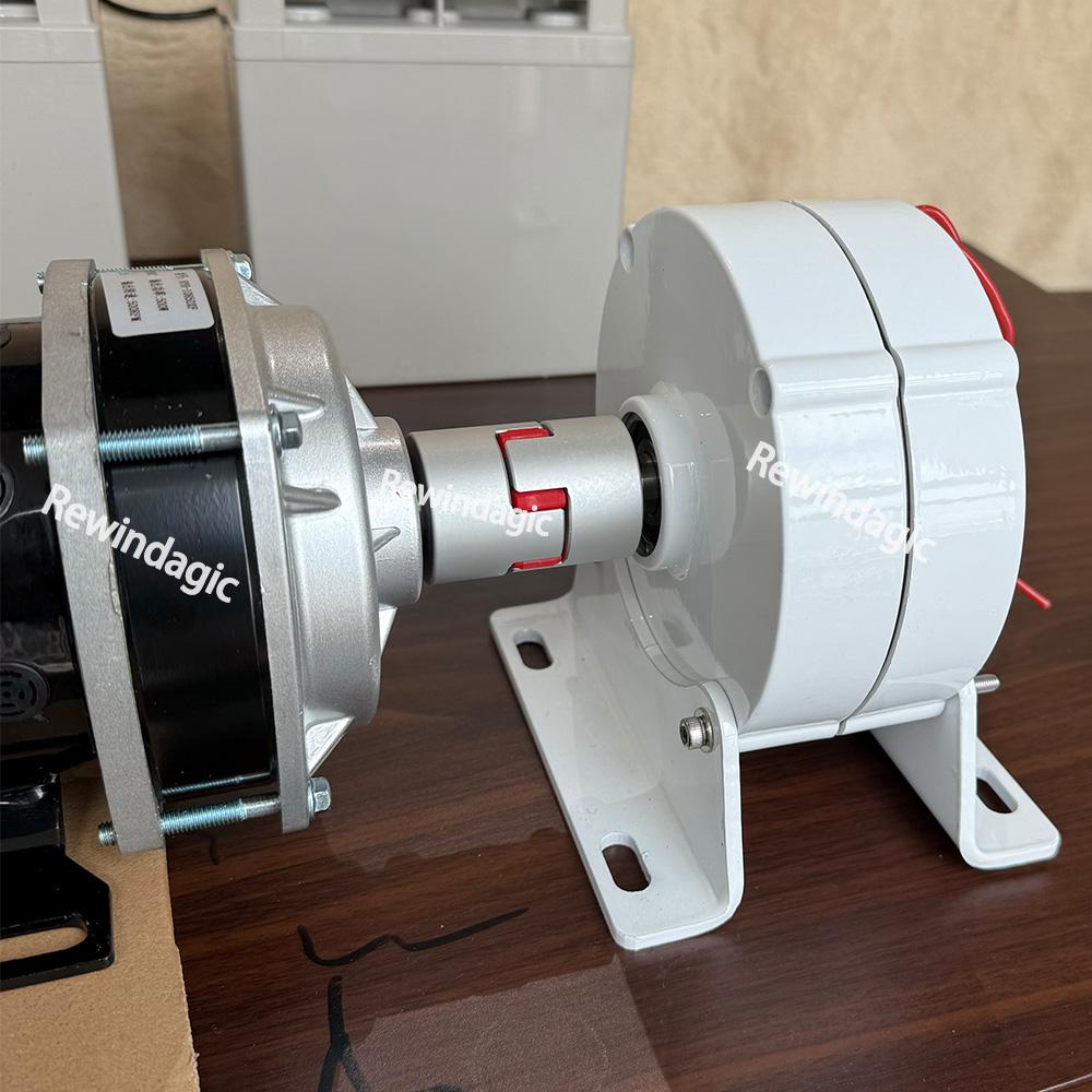 New Energy 8KW 7KW 10KW Dynamo Power System 24V Low RPM Permanent Magnet Generator With 24V 48V Electric DC Motor Complete Set