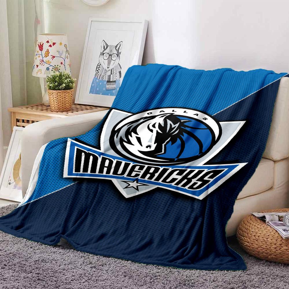 Dallas Mavericks Print Flannel Blanket High Quality Warm Comfortable Cover for All Seasons Perfect for Gifts Home Decor