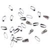 Components Jewelry Finding Melon Seeds DIY Earrings O Shape Pendant 300pcs Pinch Clasp Connectors  Supply