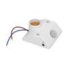E27 Индукционный держатель лампы Низкое энергопотребление Корпус Инфракрасный датчик Держатель лампочки 50 Вт AC90В‑240В