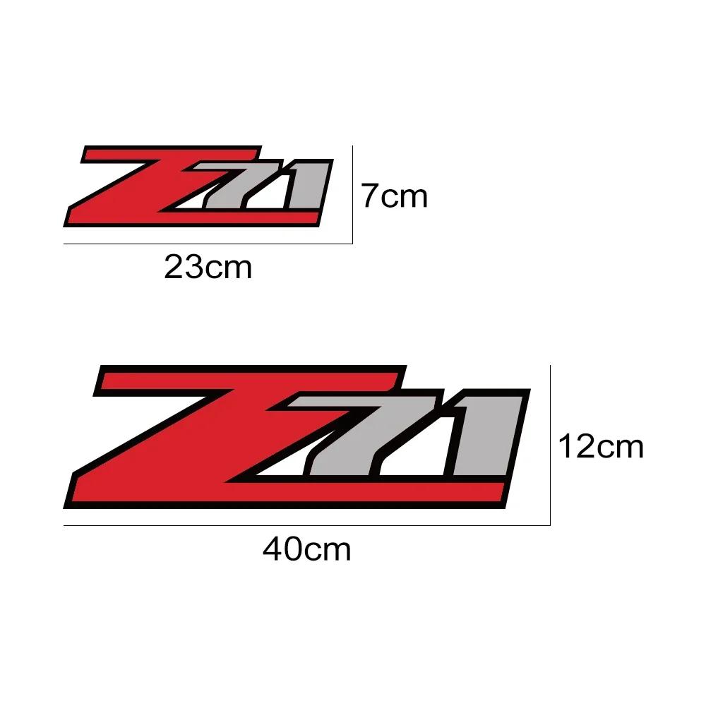 Pickup Body Side Decor Sticker Car Tailgate Bed Side Vinyl Decal Auto Accessories For Chevrolet Silverado Colorado 1500 2500 Z71