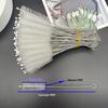 304 Stainless Steel Soft Nylon Bristle Straw & Bottle Cleaning Brush