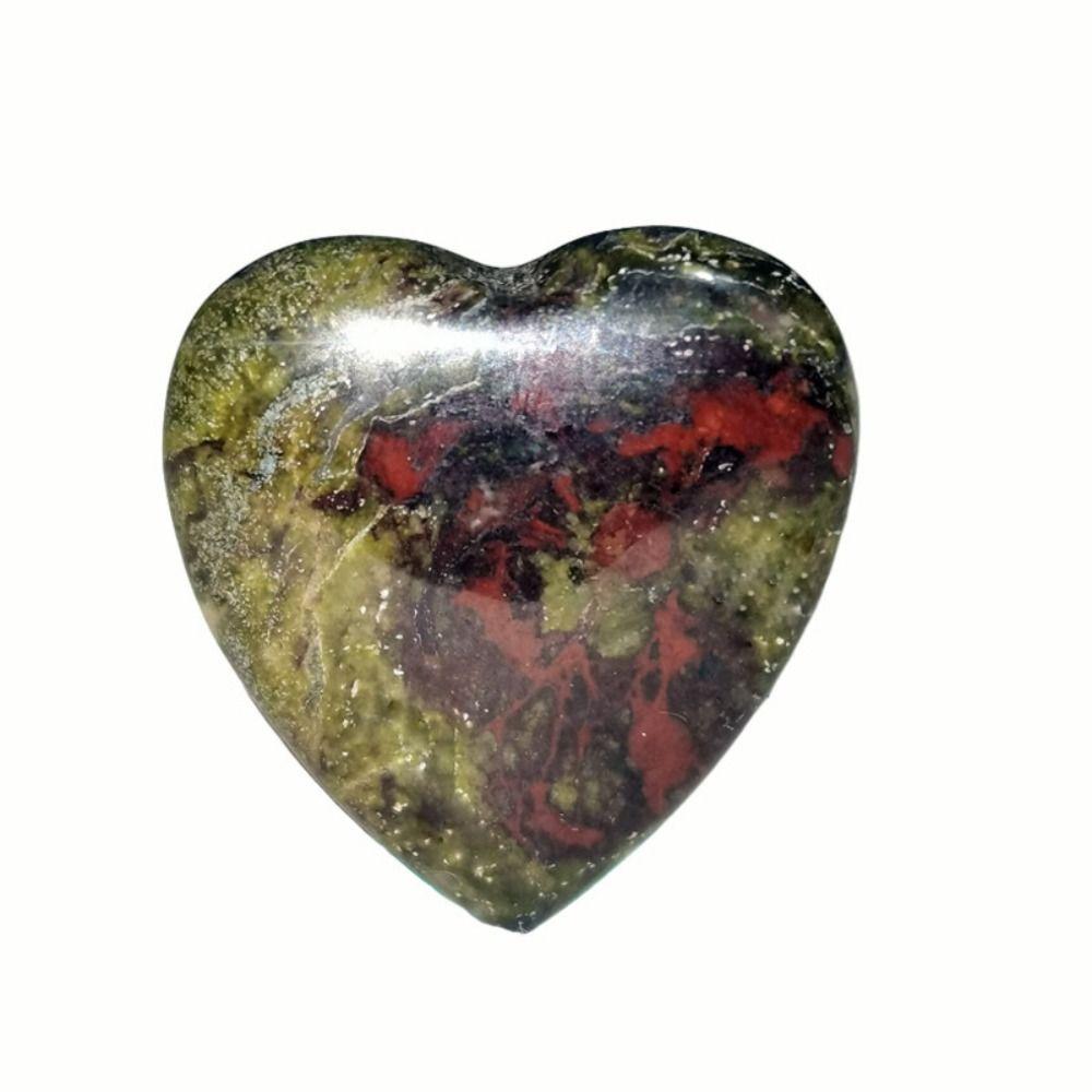Non-porous Natural Crystal Stones Natural Quartz Crystal Ornaments Heart-shaped Stone  Gift