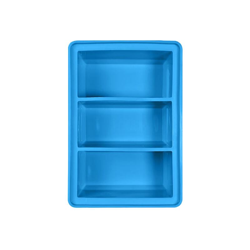 Прямоугольные силиконовые формы для кубиков льда Wutuo (3-Pack)
