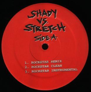 12-дюймовая пластинка SHADY, STRETCH - Shady Vs Stretch SVE001 Без лейбла 1999 Великобритания Рэп и хип-хоп/R&B Б/У