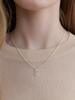 Love Me Monster Песочные часы Mont Цепочка Ожерелье (L251Mnk090)