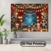 Плоскость 2D - 1 баннер для фотосъемки на вечер кино, полиэстер, для декора помещений и улицы