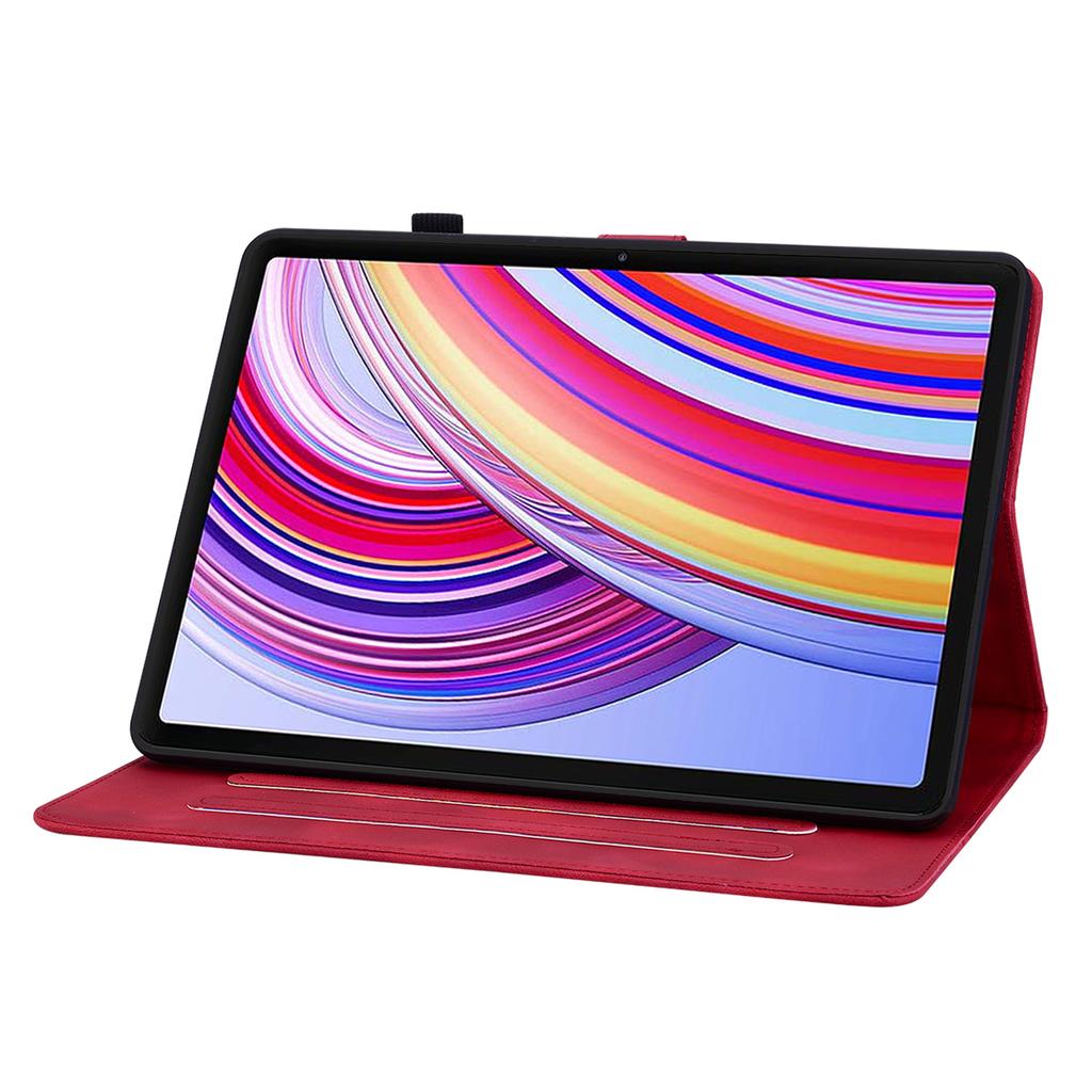 For Redmi Pad 2 Pro 12.1 2025 Cover 3D Lily Flower Back TPU Foldable Stand Tablet Cover for Redmi Pad Pro 12.1 Inch 2024 Case