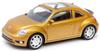 Volkswagen Beetle Złoty Model Auta 1:43 Samochodzik Kolekcjonerski