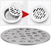 4-1/4Inch Shower Drain Cover Round Floor Drain Accessories Floor Strainer  Bathroom