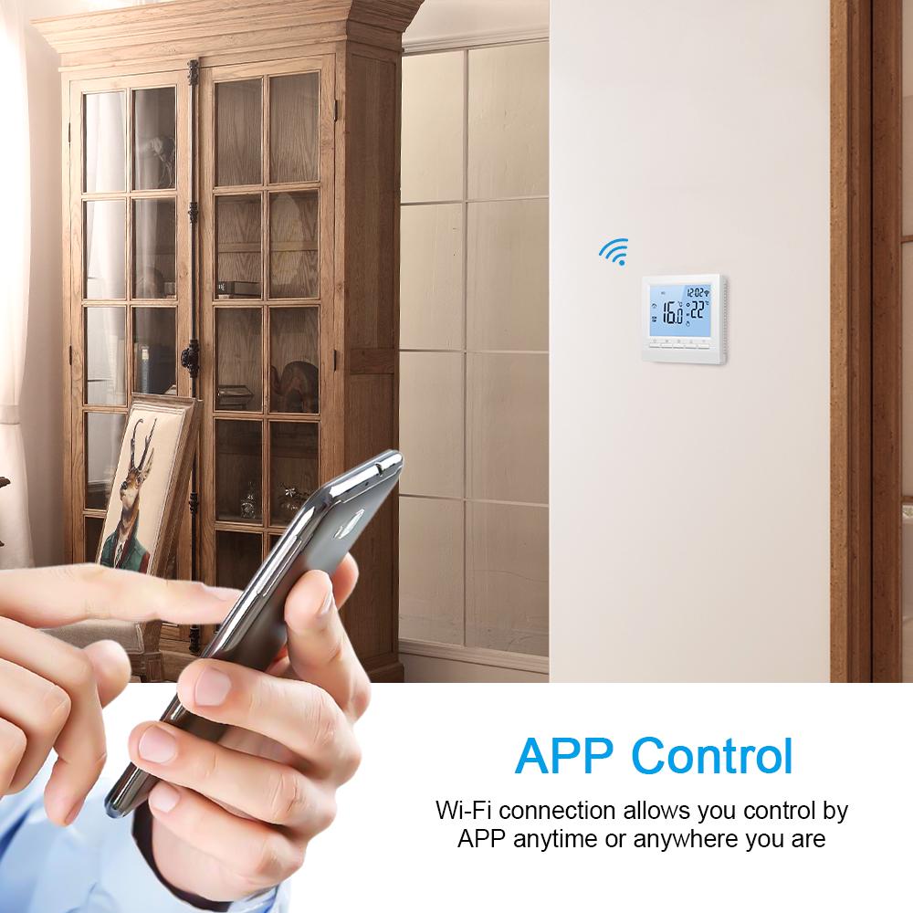 Интеллектуальный термостат Wi-Fi Цифровой терморегулятор Controllo APP