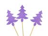 Darling Souvenir| Christmas Tree Cupcake Toppers| Dessert Decorations - Pack Of
