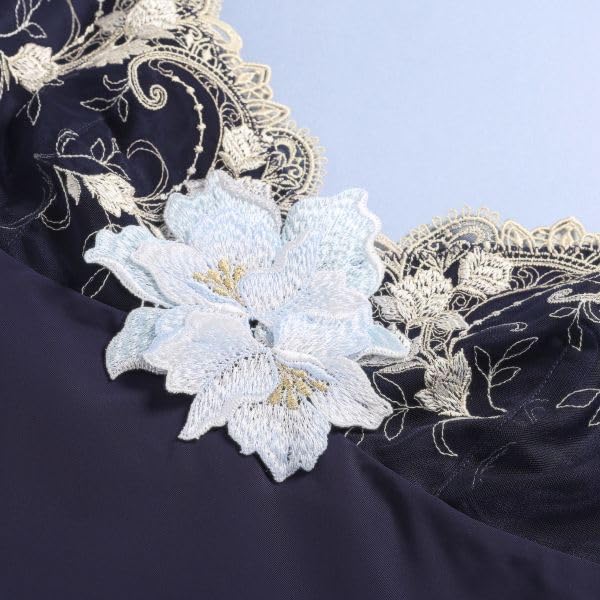 Himiko 031 Series Slip Long Camisole Lingerie (IV-Ivory, L)