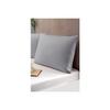 Серый чехол на подушку размером 50x70 см, 2 шт., на молнии